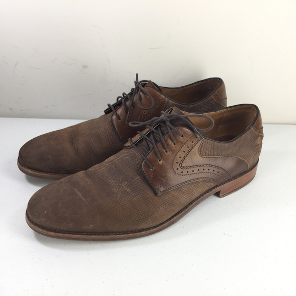 Johnston & Murphy Men\'s 13 Brown Leather Oxfords main image 4